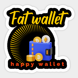 Far Wallet Happy wallet Sticker